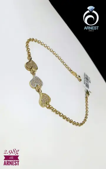 انسيال ذهب عيار 18 من كينج جولد King gold