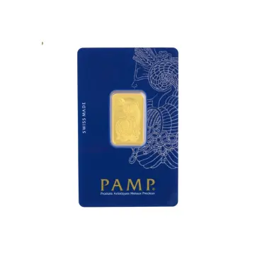 سبيكة ذهب عيار 24 من بامب pamp