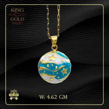تعليقه ذهب عيار 18 من كينج جولد King gold