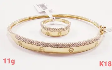 نصف طقم ذهب عيار 18 من رويال Royal
