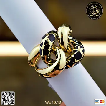 خاتم ذهب عيار 18 من DJM