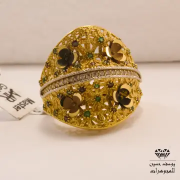 خاتم ذهب عيار 18 من ماستر جولد Master gold