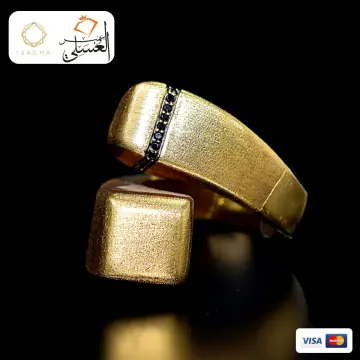 خاتم ذهب عيار 18 من ايجيبت جولد Egypt gold