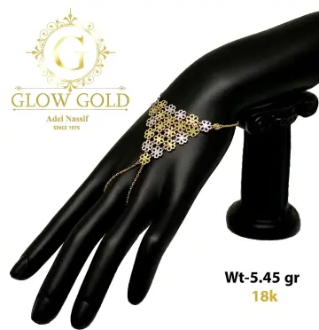انسيال ذهب عيار 18 من جلو جولد Glow Gold