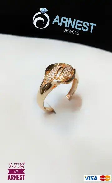 خاتم ذهب عيار 21 من ايجيبت جولد Egypt gold