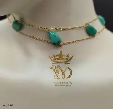 كوليه ذهب عيار 18 من My design