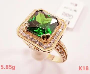 خاتم ذهب عيار 18 من كينج جولد King gold