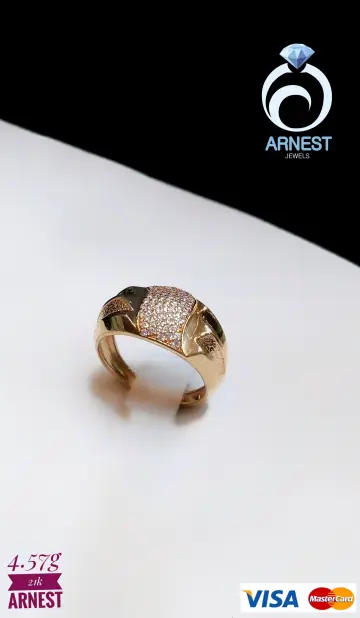 خاتم ذهب عيار 21 من كيرمينا Kirmena