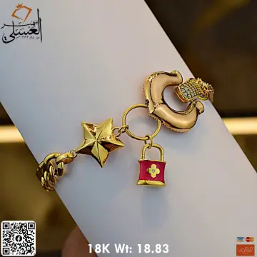 انسيال ذهب عيار 18 من ماستر جولد Master gold