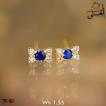 حلق ذهب عيار 18 من ايجيبت جولد Egypt gold