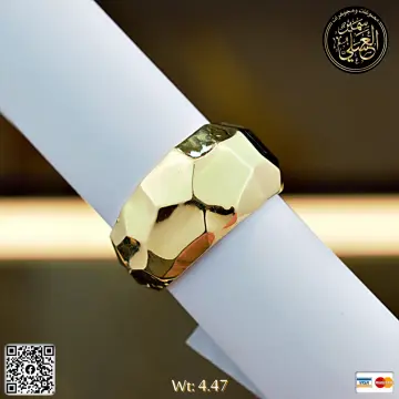 خاتم ذهب عيار 18 من DJM