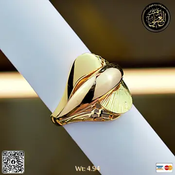 خاتم ذهب عيار 18 من DJM