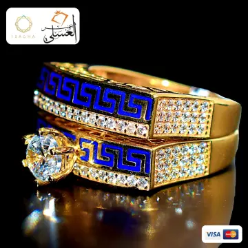 محبس ذهب عيار 18 من ماستر جولد Master gold