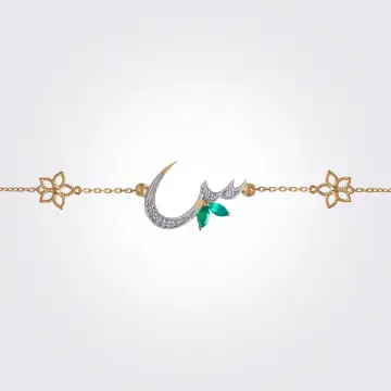 انسيال ذهب عيار 18