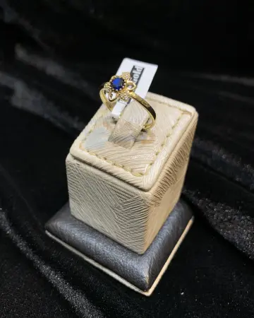 خاتم ذهب عيار 18 من فاين جولد Fine gold