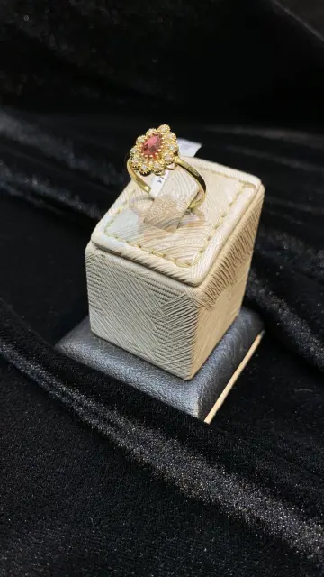 خاتم ذهب عيار 18 من فاين جولد Fine gold