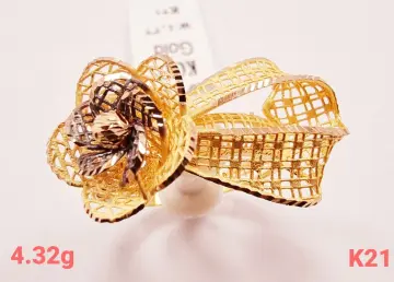 خاتم ذهب عيار 21