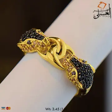 خاتم ذهب عيار 18 من اندريا وجورج Andrea&George