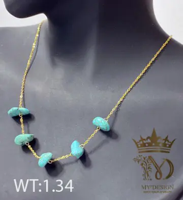 كوليه ذهب عيار 18 من My design