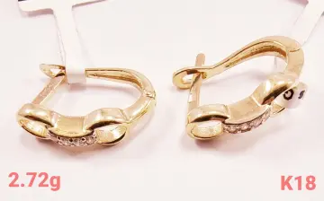 حلق ذهب عيار 18 من رويال Royal