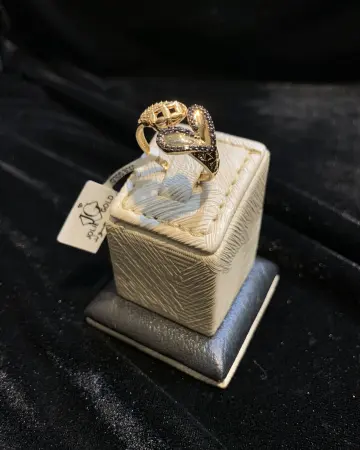 خاتم ذهب عيار 21 من جولى جولد Jolie Gold