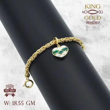انسيال ذهب عيار 18 من كينج جولد King gold