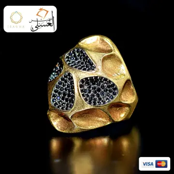 خاتم ذهب عيار 18 من ايجيبت جولد Egypt gold