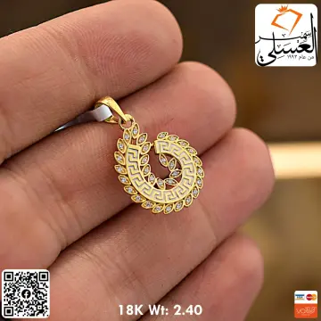 تعليقه ذهب عيار 18 من كينج جولد King gold