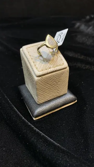 خاتم ذهب عيار 18 من فاين جولد Fine gold