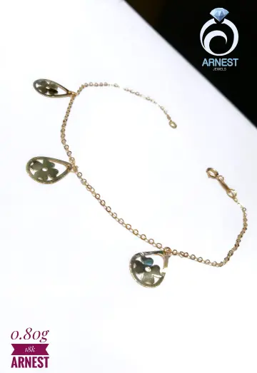 انسيال ذهب عيار 18 من كينج جولد King gold