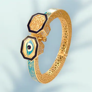 اسوره ذهب عيار 21 من اللؤلؤة El Loaloa