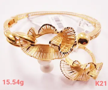نصف طقم ذهب عيار 21 من جولى جولد Jolie Gold