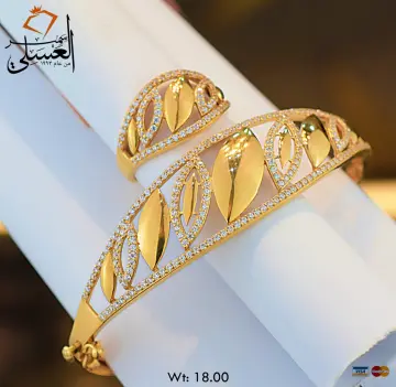 نصف طقم ذهب عيار 21 من ايجيبت جولد Egypt gold