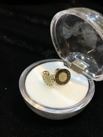 حلق ذهب عيار 18 من كينج جولد King gold
