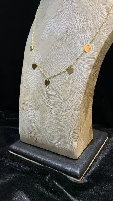 كوليه ذهب عيار 18 من كينج جولد King gold