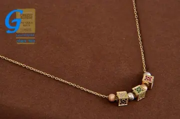 كوليه ذهب عيار 18 من جيد جولد Gaied Gold