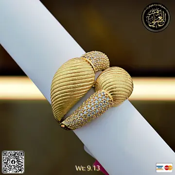 خاتم ذهب عيار 18 من DJM