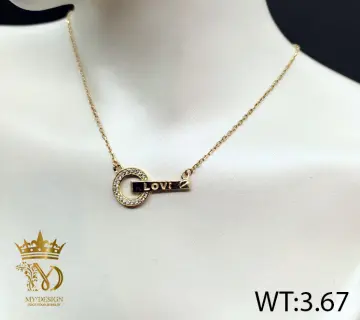 كوليه ذهب عيار 18 من ايطالي Italy