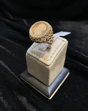 خاتم ذهب عيار 21 من جولى جولد Jolie Gold