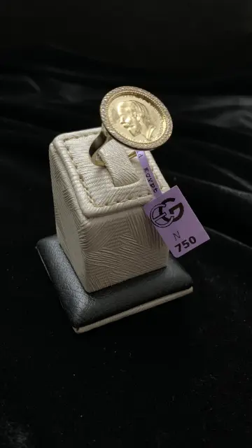خاتم ذهب عيار 18 من ايجيبت جولد Egypt gold