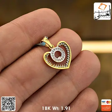 تعليقه ذهب عيار 18 من كرسيفا جولد