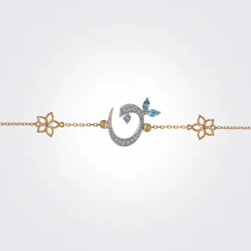 انسيال ذهب عيار 18