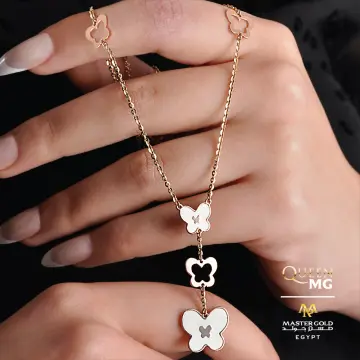 كوليه ذهب عيار 18 من ماستر جولد Master gold