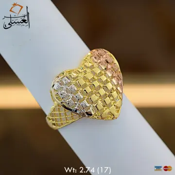 خاتم ذهب عيار 18 من سعودى