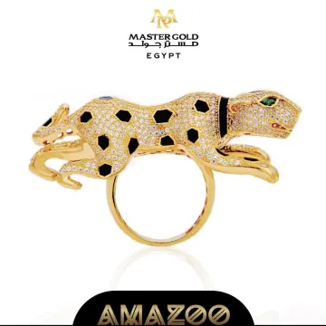 خاتم ذهب عيار 18 من ماستر جولد Master gold