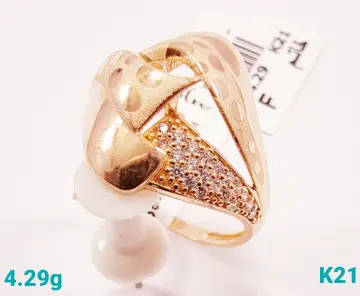 خاتم ذهب عيار 21 من كيرمينا Kirmena