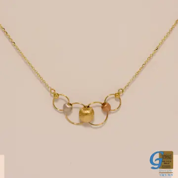 كوليه ذهب عيار 18 من جيد جولد Gaied Gold