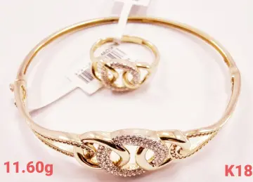 نصف طقم ذهب عيار 18 من رويال Royal