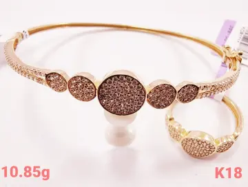 نصف طقم ذهب عيار 18 من ايجيبت جولد Egypt gold
