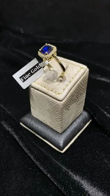 خاتم ذهب عيار 18 من فاين جولد Fine gold